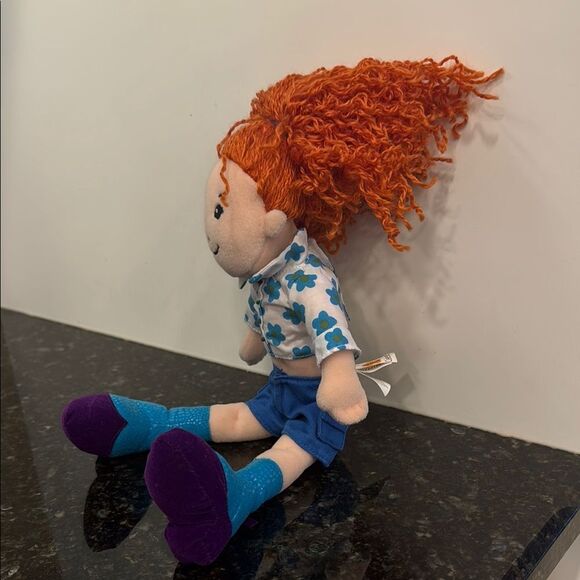 Groovy Doll-Celeste- Manhattan Toys Doll with curly red hair. Size 13” - Picture 3 of 11
